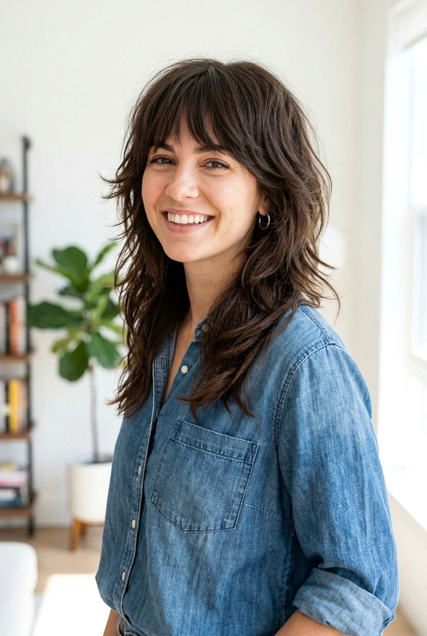 Layered Shag Haircut For Thick Hair - 20 flattering shag for thick hair - 20 flattering shag for thick hair