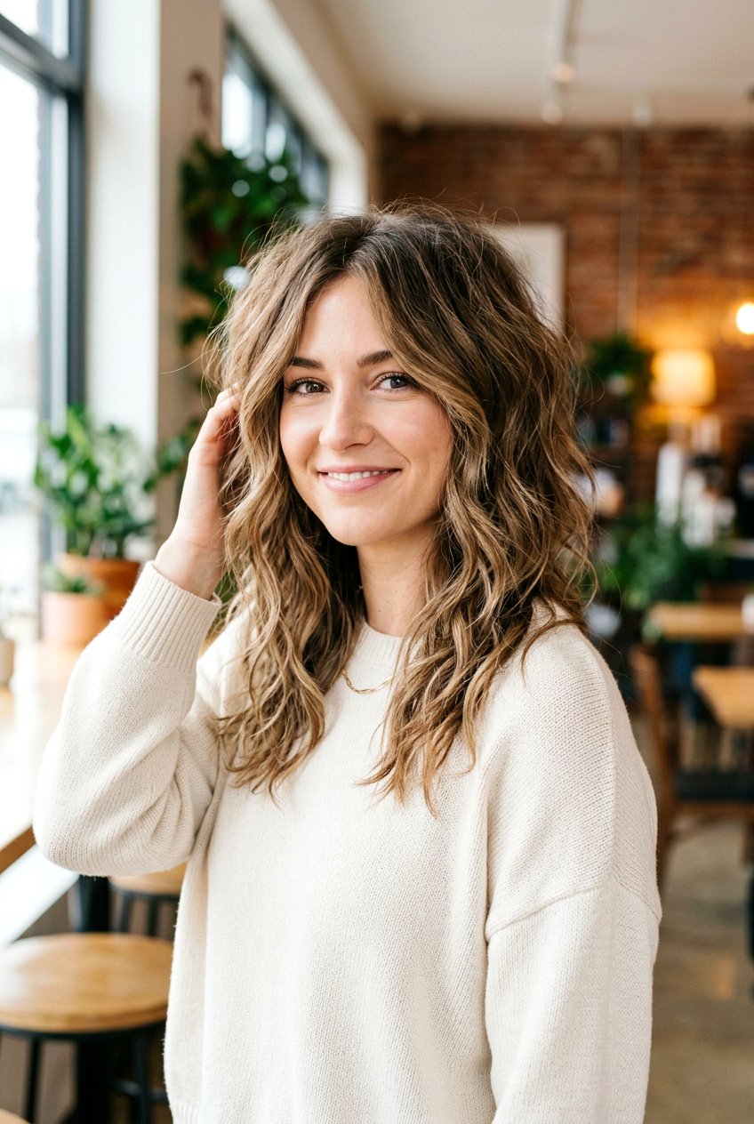 Layered Shag Loose Wave - 20 loose wave hairstyles - 20 loose wave hairstyles