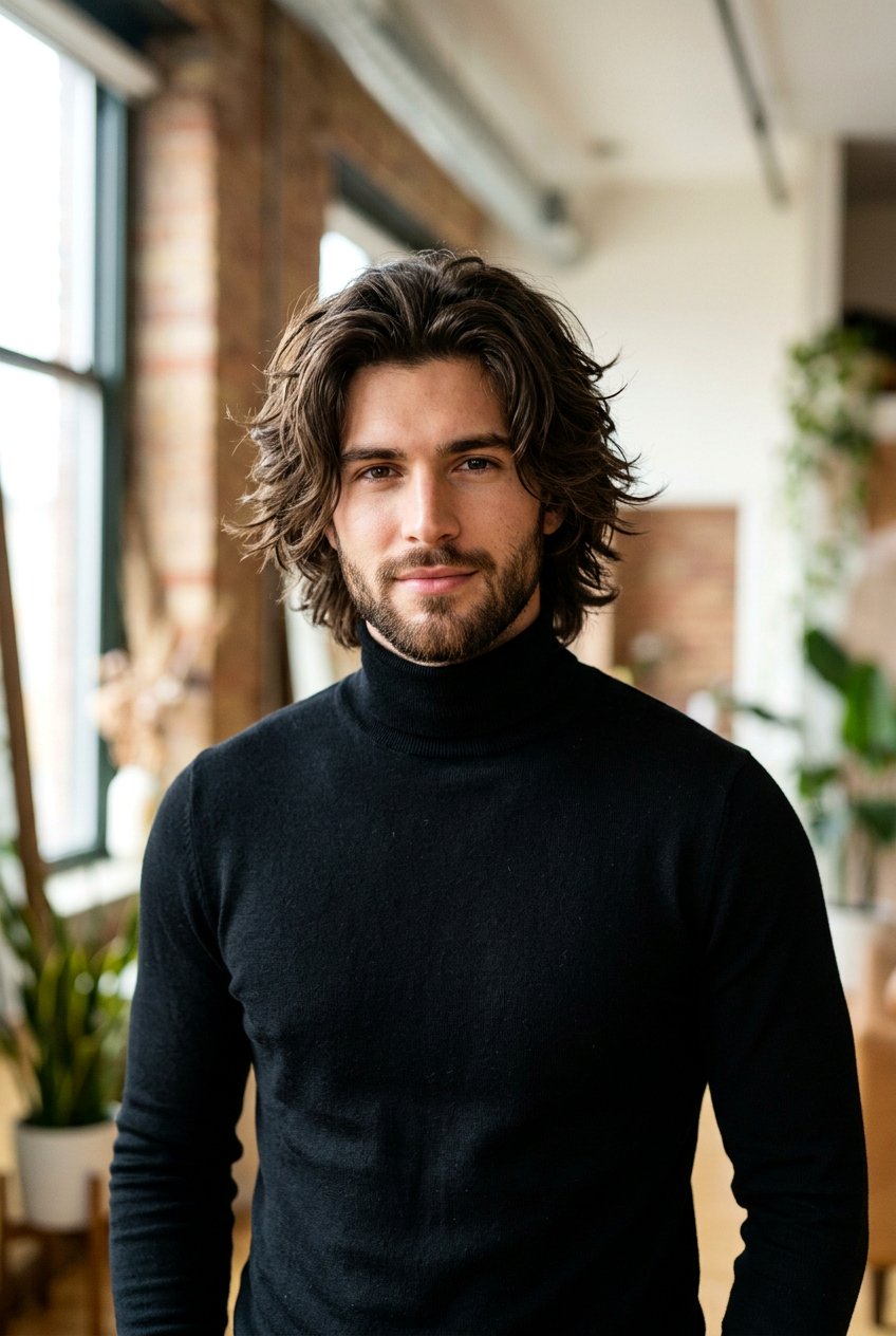 Layered Shaggy Flow - 20 shaggy flow haircut men - 20 shaggy flow haircut men