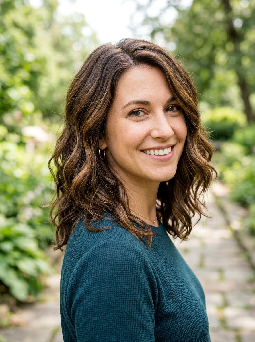 Layered Shoulder Length Lob - 20 shoulder length wavy haircut for thick hair - 20 shoulder length wavy haircut for thick hair