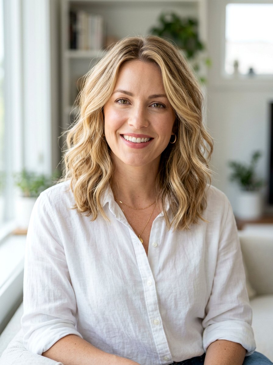 Layered Shoulder Length Wavy Lob - 20 shoulder length wavy haircut for fine hair - 20 shoulder length wavy haircut for fine hair