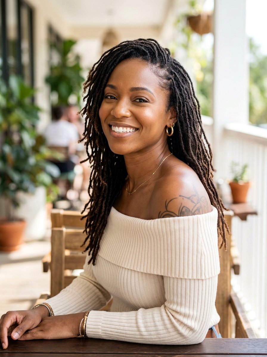 Layered Sisterlocks - 20 sisterlocks hairstyle ideas - 20 sisterlocks hairstyle ideas