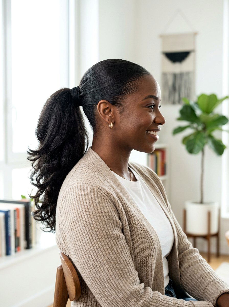 Layered Sleek Ponytail For Black Women - 20 sleek ponytail for black women - 20 sleek ponytail for black women