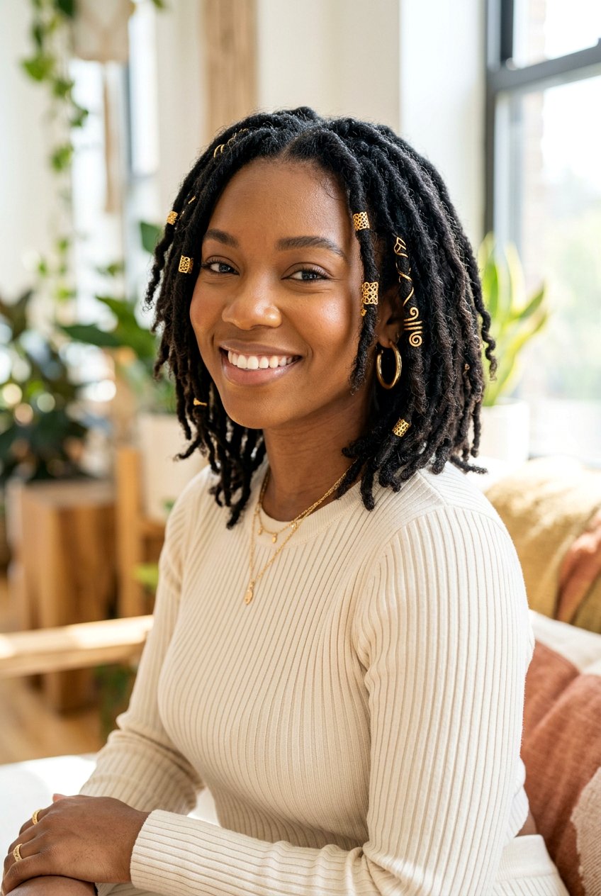 Layered Starter Loc Bob - 20 starter loc bob styles - 20 starter loc bob styles