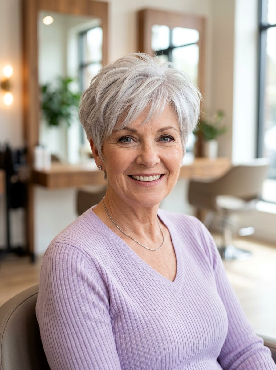 Layered Tapered Pixie For Gray Hair - 20 tapered pixie for gray hair - 20 tapered pixie for gray hair
