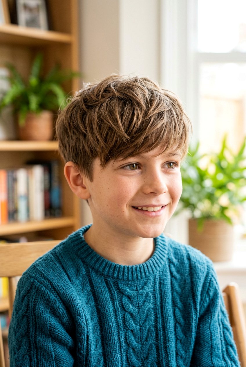 Layered Textured Fringe - 20 boys haircut with textured fringe - 20 boys haircut with textured fringe