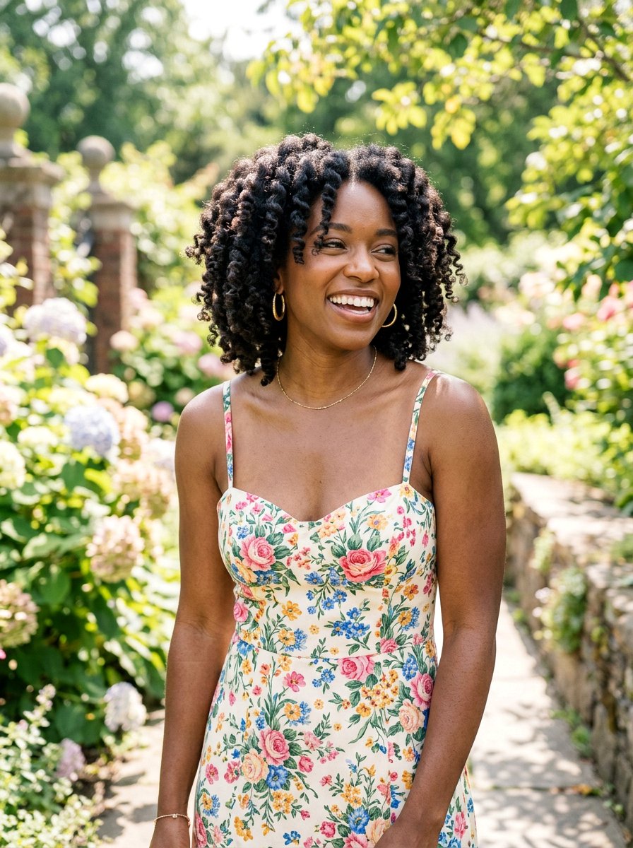 Layered Twist Out Bob - 20 twist out bob hairstyle - 20 twist out bob hairstyle