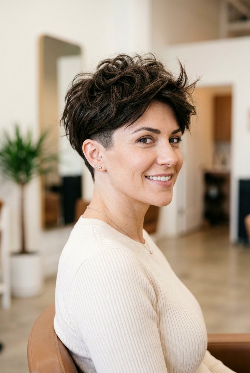 Layered Undercut Pixie For Thick Hair - 20 pixie undercut for thick hair - 20 pixie undercut for thick hair