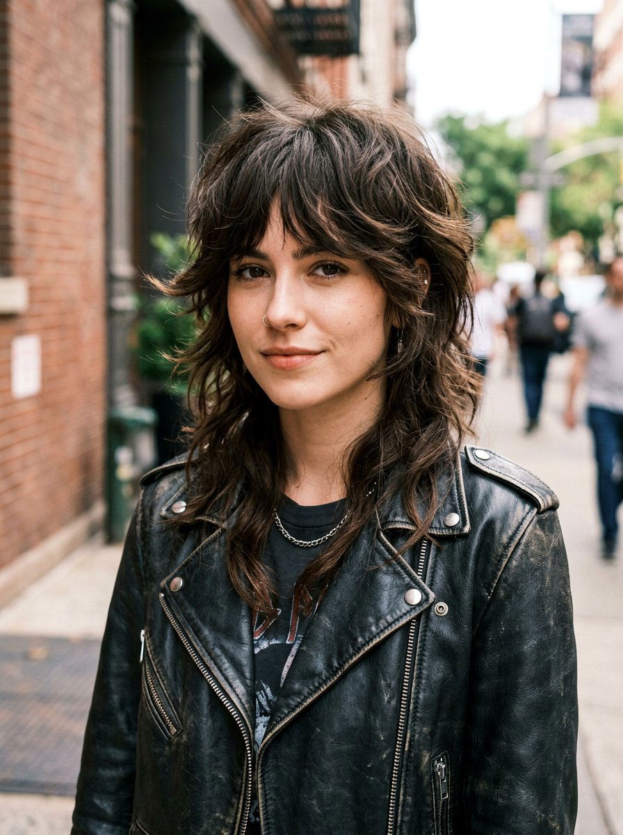 Layered Wolf Cut - 20 spring haircut trends for women - 20 spring haircut trends for women