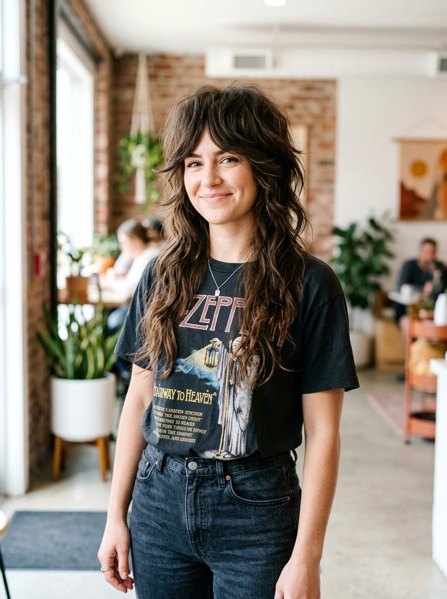 Layered Wolf Cut - 20 summer layered haircut ideas - 20 summer layered haircut ideas