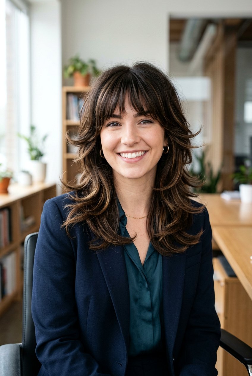 Layered Wolf Cut - 20 medium wolf cut for thick hair women - 20 medium wolf cut for thick hair women