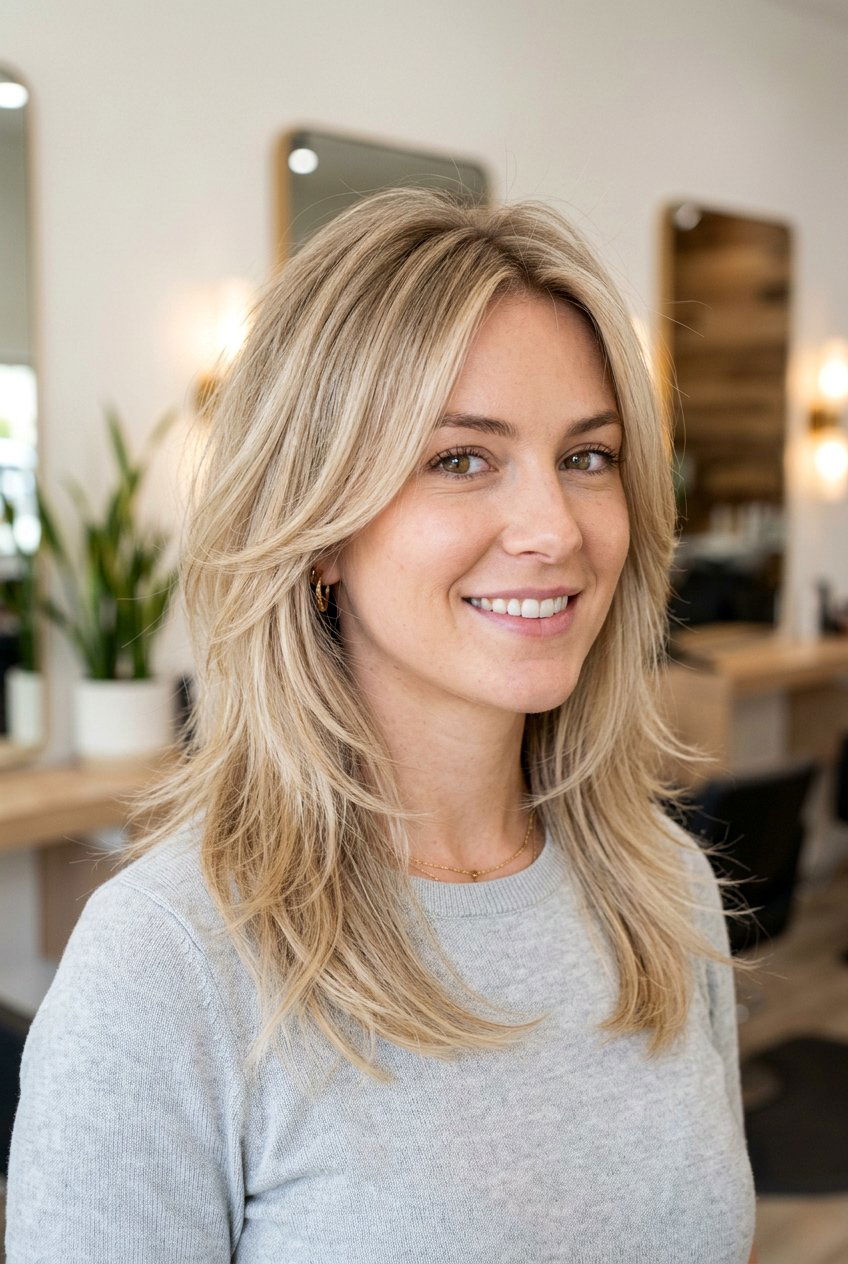 Layered feather cut for fine hair - 20 feather cut for long hair - 20 feather cut for long hair