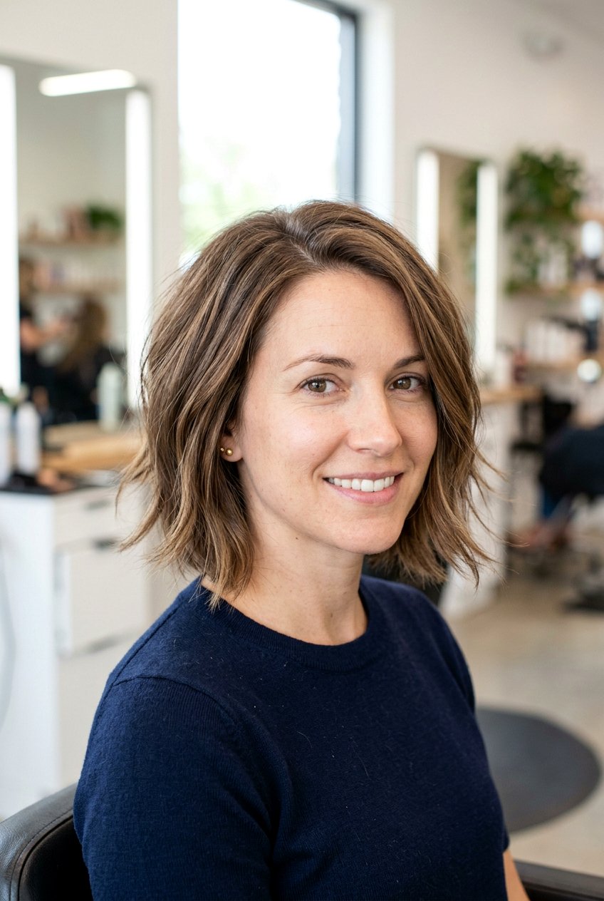 Layered jaw length bob - 20 jaw length bob haircut - 20 jaw length bob haircut