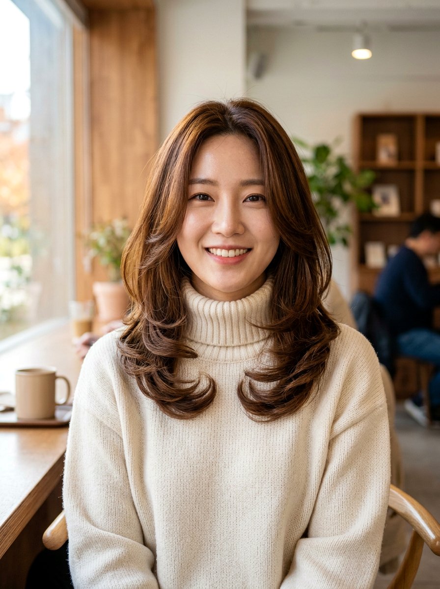 Layered korean shoulder length c cut - 20 korean shoulder length c cut haircut - 20 korean shoulder length c cut haircut