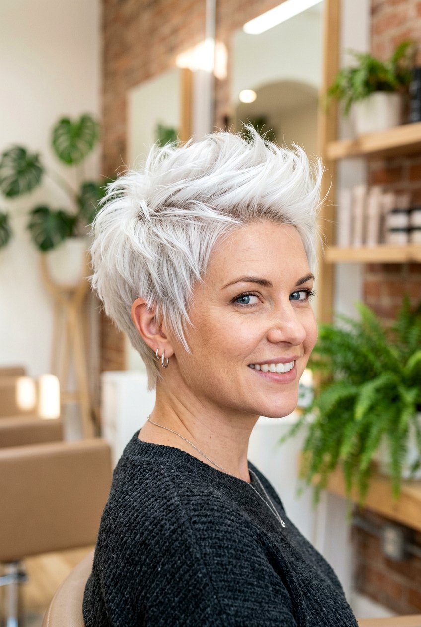 Layered spiky pixie - 20 spiky pixie haircut - 20 spiky pixie haircut