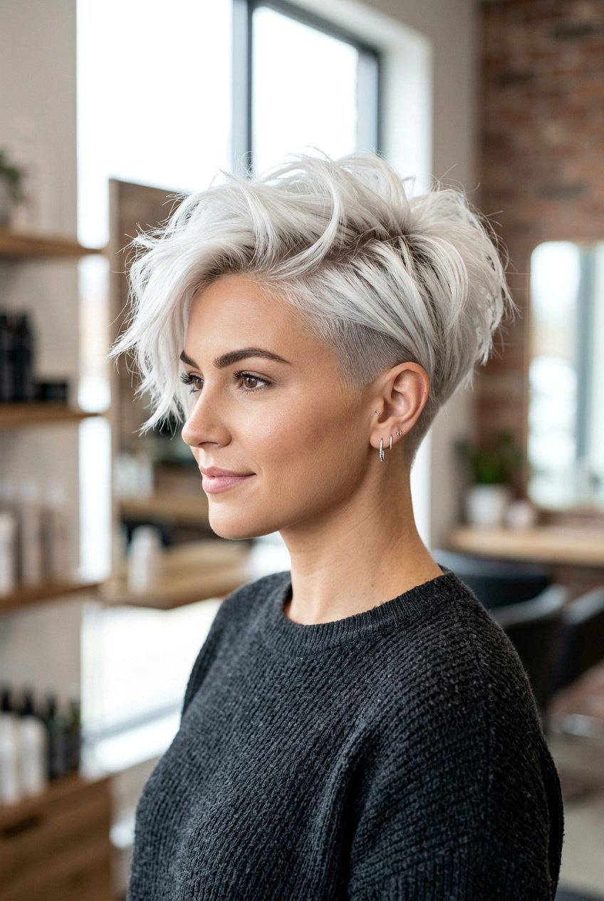 Layered undercut pixie haircut - 20 undercut pixie haircut - 20 undercut pixie haircut