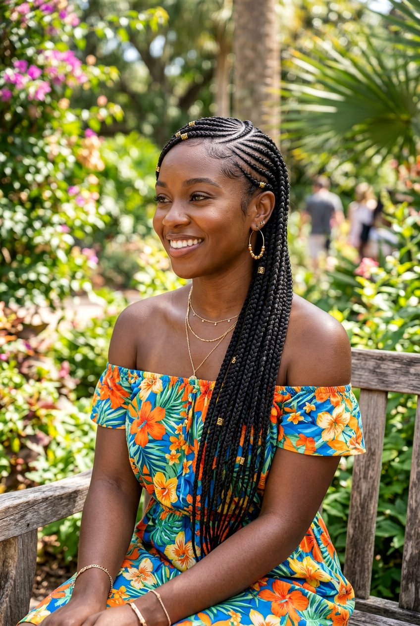 Lemonade Braids - 20 low maintenance braid styles for black women - 20 low maintenance braid styles for black women