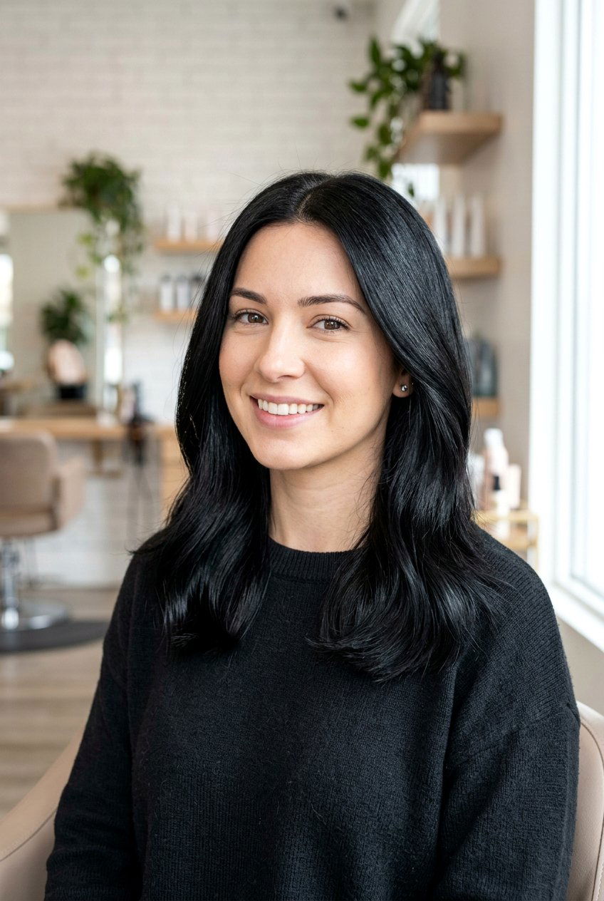 Licorice black hair - 20 natural black hair color ideas - 20 natural black hair color ideas