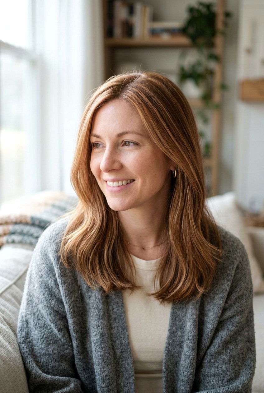 Light Auburn Bronde Babylights - 20 auburn bronde hair color - 20 auburn bronde hair color