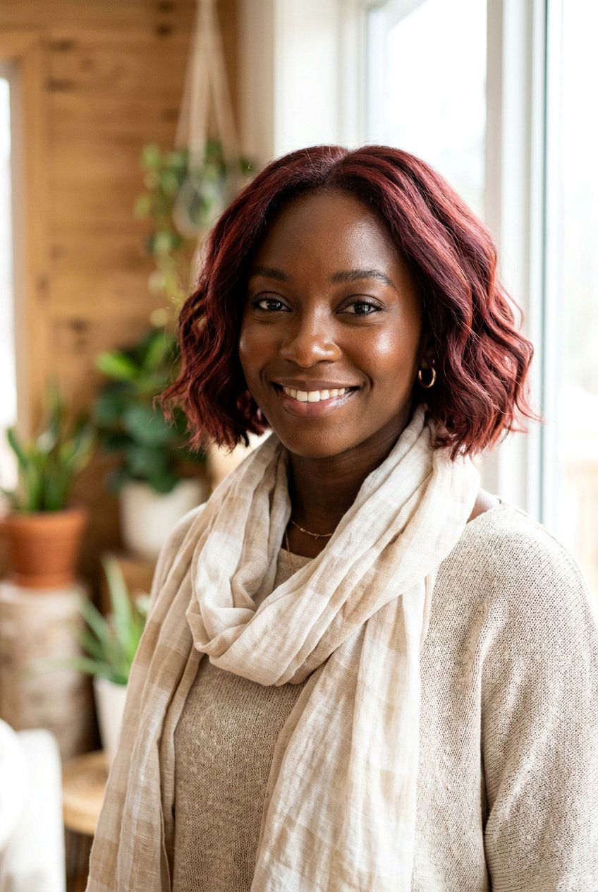 Light Auburn Burgundy - 20 burgundy hair color for dark skin - 20 burgundy hair color for dark skin