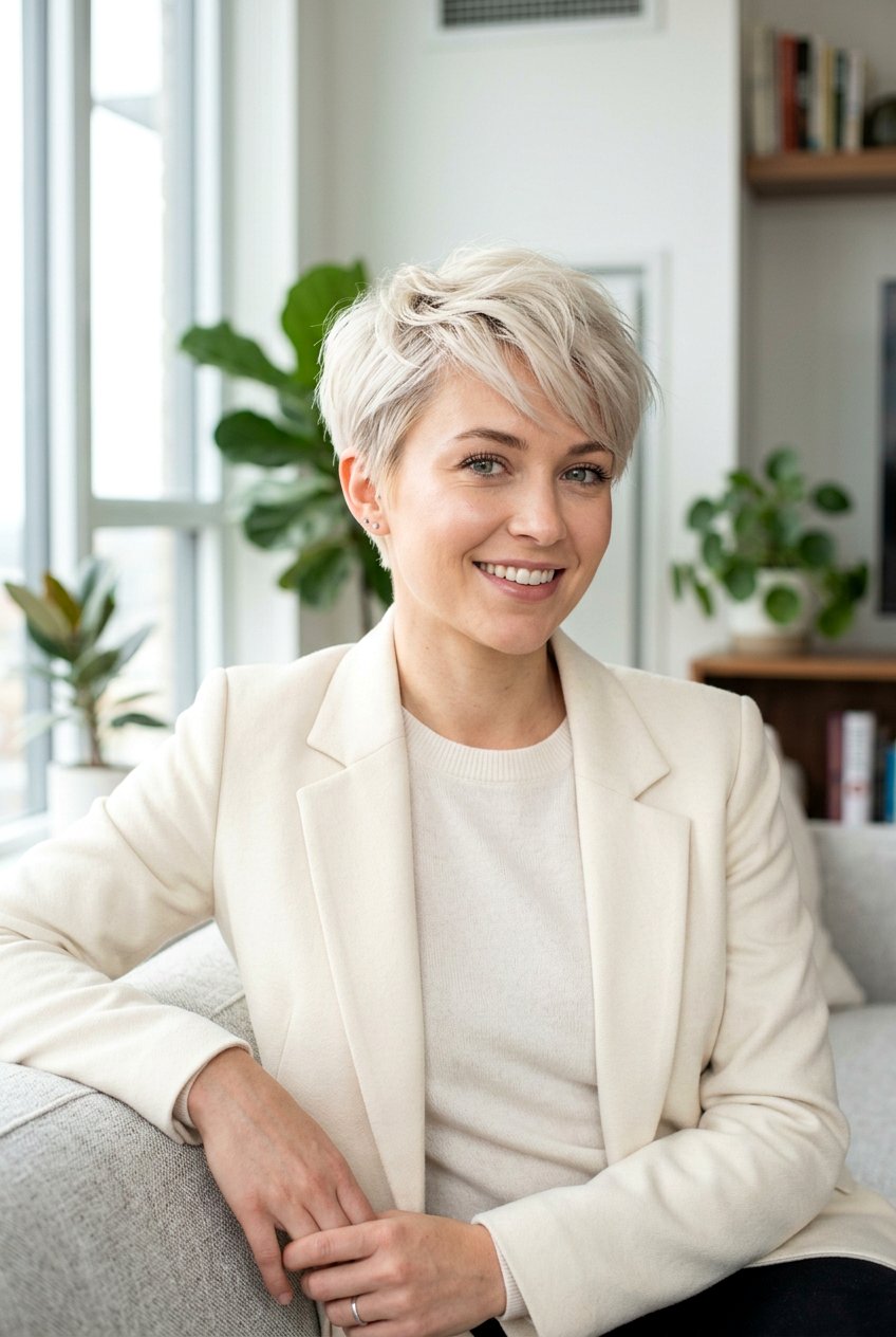 Light Blonde Pixie Cut Hair - 20 salon blonde refresh ideas - 20 salon blonde refresh ideas