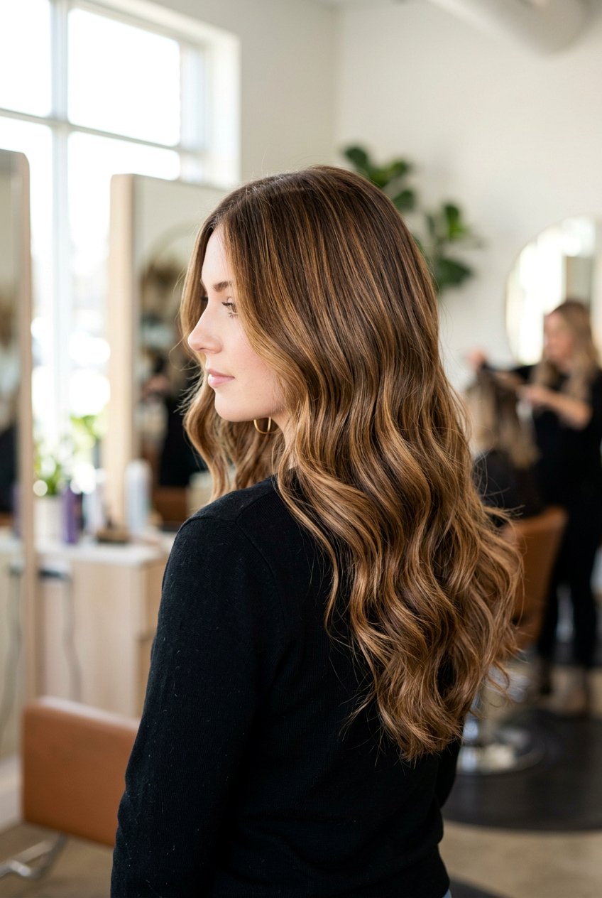 Light Bronze Brown Balayage - 20 bronze brown hair color - 20 bronze brown hair color