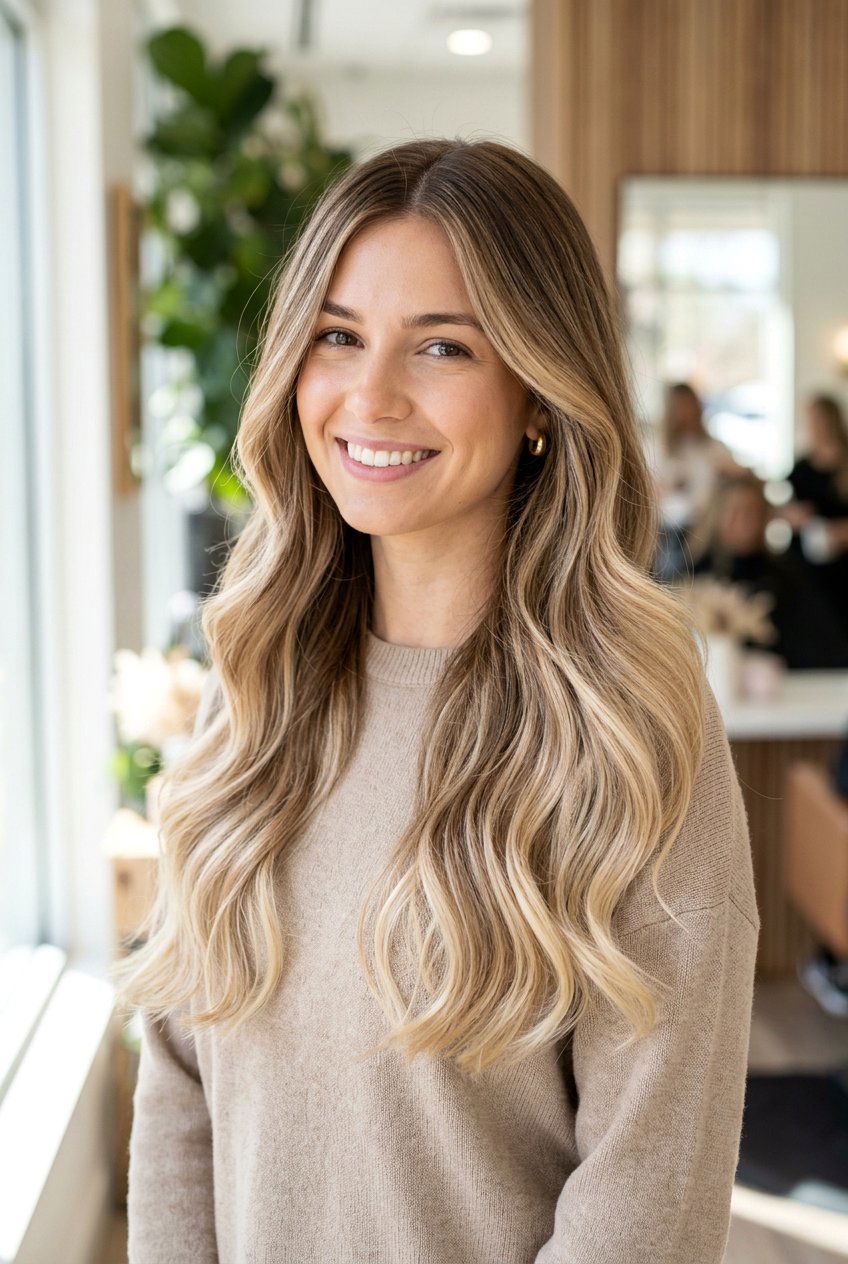 Light Brown to Blonde Balayage Ombre - 20 cool blonde balayage - 20 cool blonde balayage
