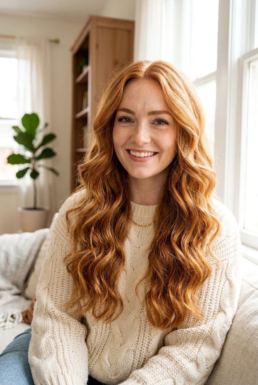 Light Copper Ginger Hair - 20 natural ginger hair color ideas - 20 natural ginger hair color ideas