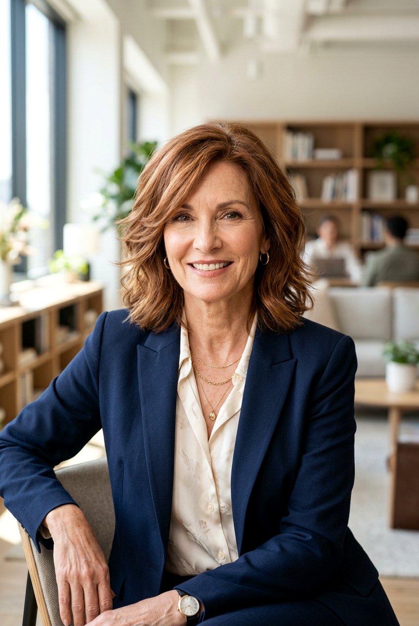 Light auburn brown - 20 soft auburn hair color for older women - 20 soft auburn hair color for older women