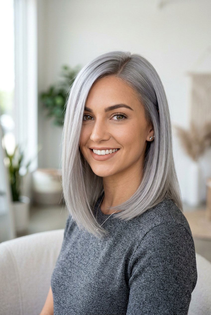 Light smoky gray hair - 20 smoky gray hair color - 20 smoky gray hair color