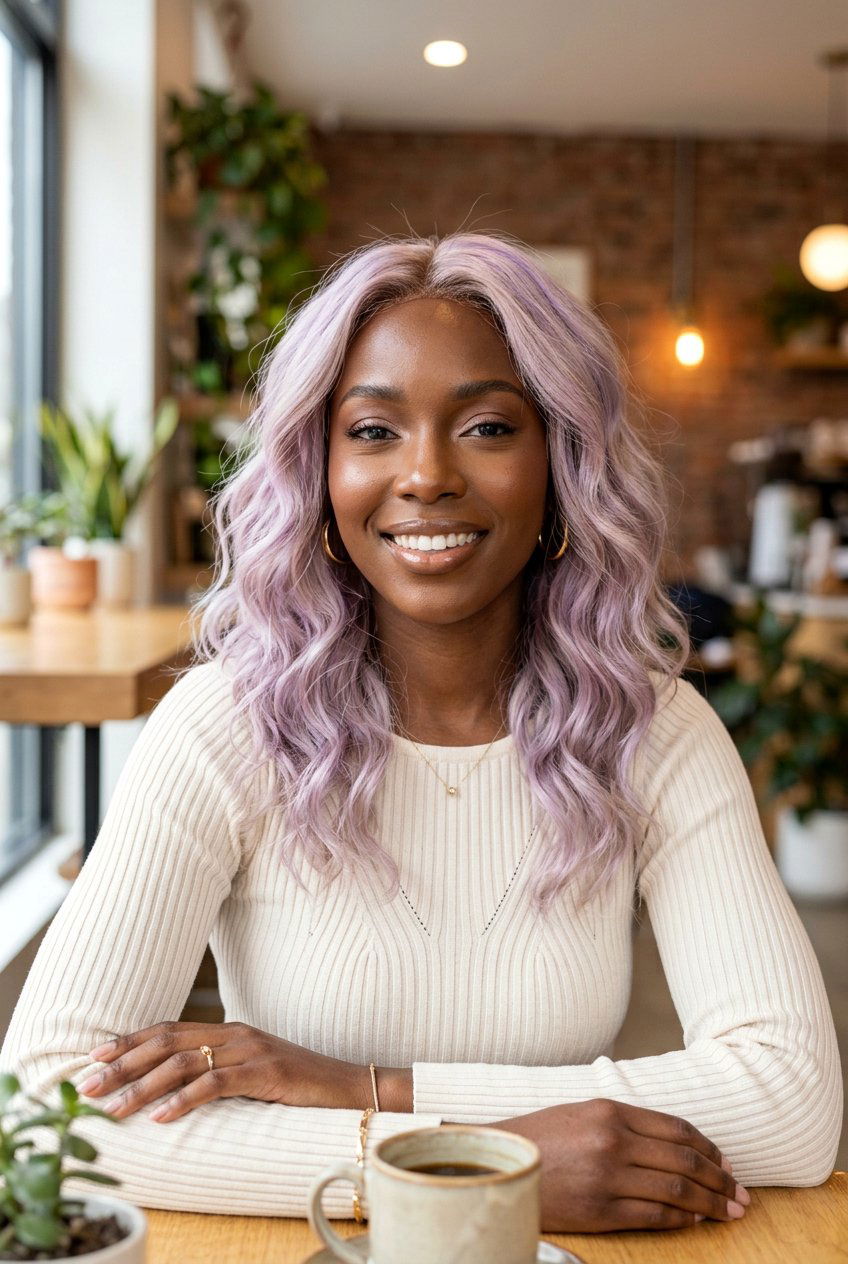 Lilac Blonde Hair Color On Dark Skin - 20 best hair color for dark skin - 20 best hair color for dark skin