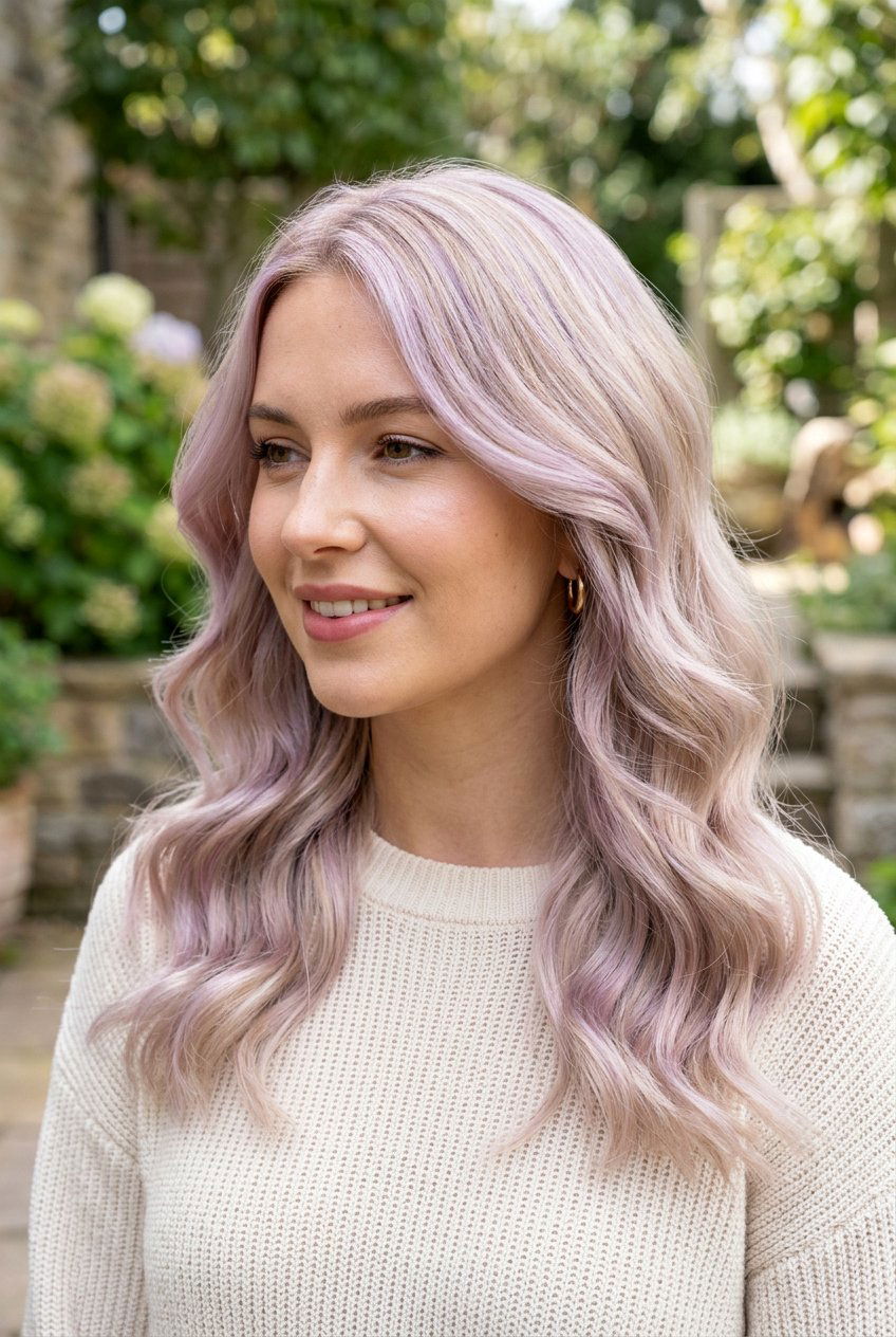 Lilac blonde hair - 20 lilac hair color ideas - 20 lilac hair color ideas