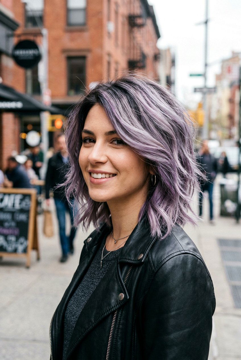 Lilac grey hair - 20 lilac hair color ideas - 20 lilac hair color ideas