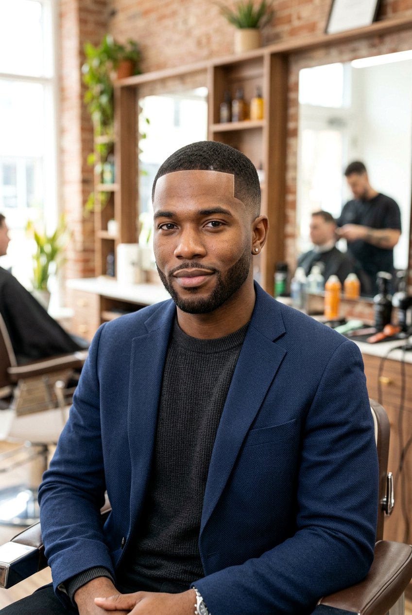 Line Up With Fade - 20 men haircut ideas for office - 20 men haircut ideas for office