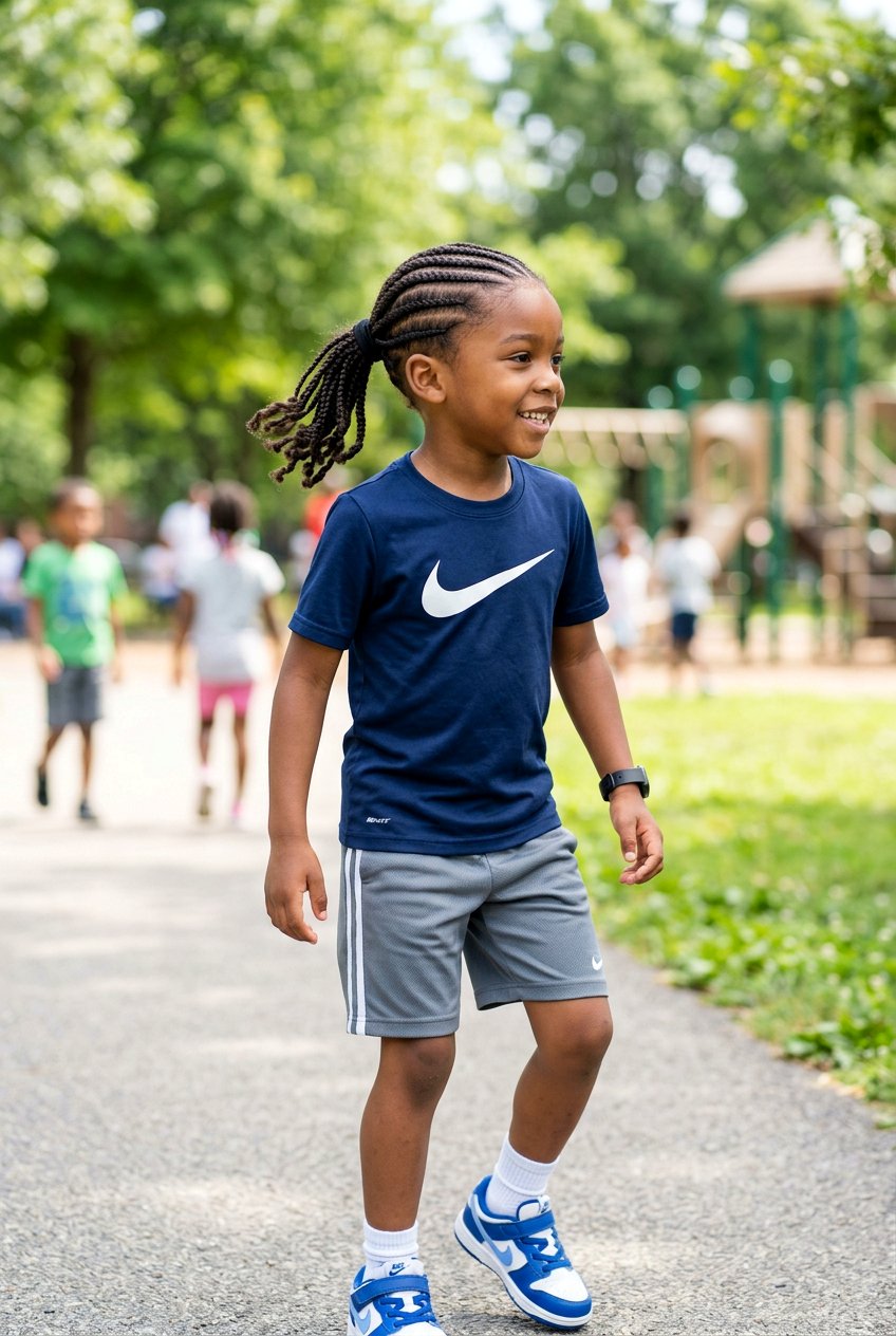 Little Boy Braided Ponytail - 20 little boy braid styles - 20 little boy braid styles