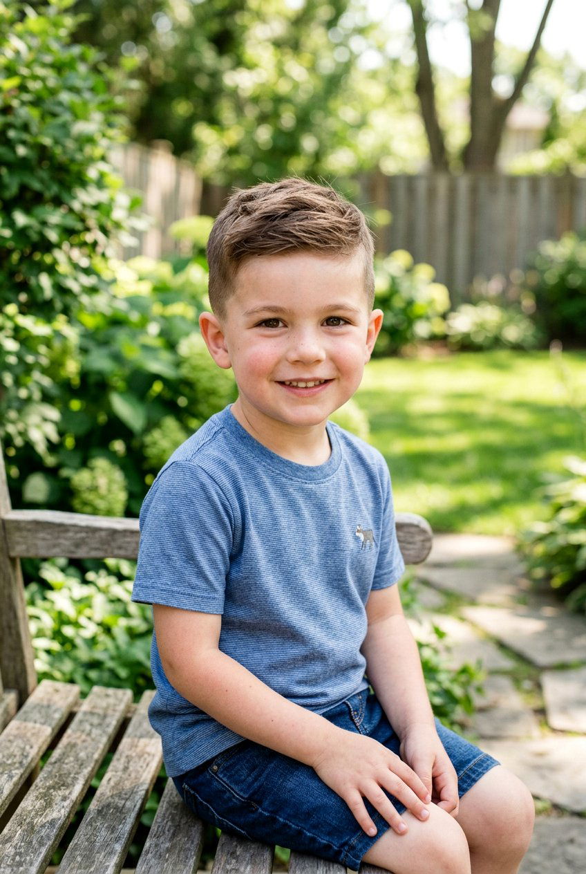 Little Boy Short Haircut For Family Photos - 20 family session hairstyles - 20 family session hairstyles