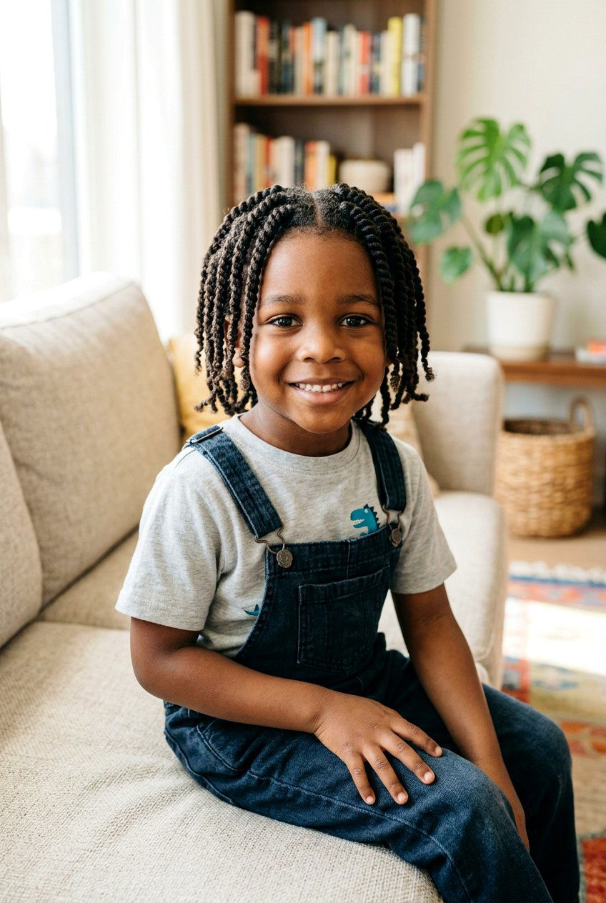 Little Boy Two Strand Twists - 20 little boy braid styles - 20 little boy braid styles