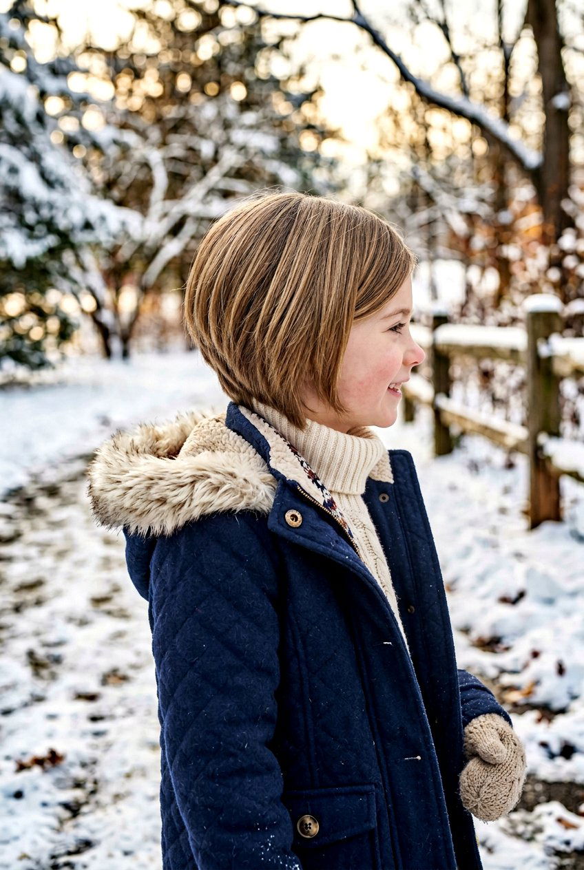 Little Girl Inverted Layered Lob - 20 little girls layered lob haircut - 20 little girls layered lob haircut