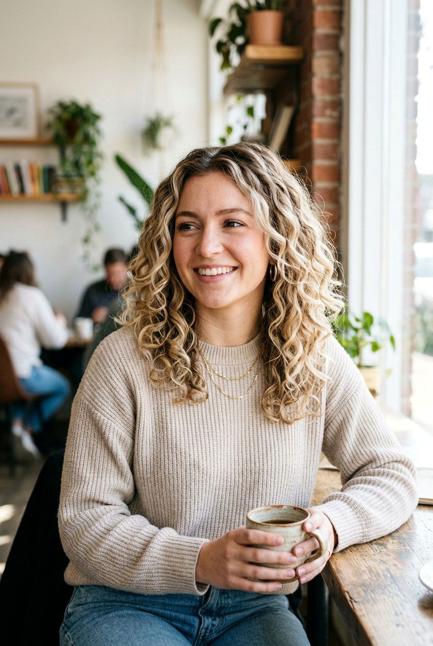 Lived In Blonde Balayage on Curly Hair - 20 blonde balayage for curly hair - 20 blonde balayage for curly hair