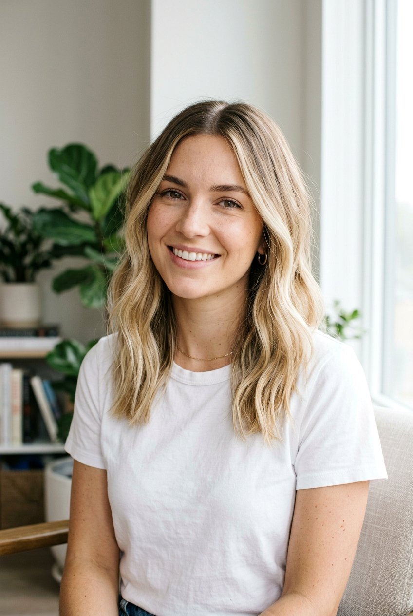 Lived In Blonde Balayage with Shadow Root - 20 blonde hair with shadow root balayage - 20 blonde hair with shadow root balayage