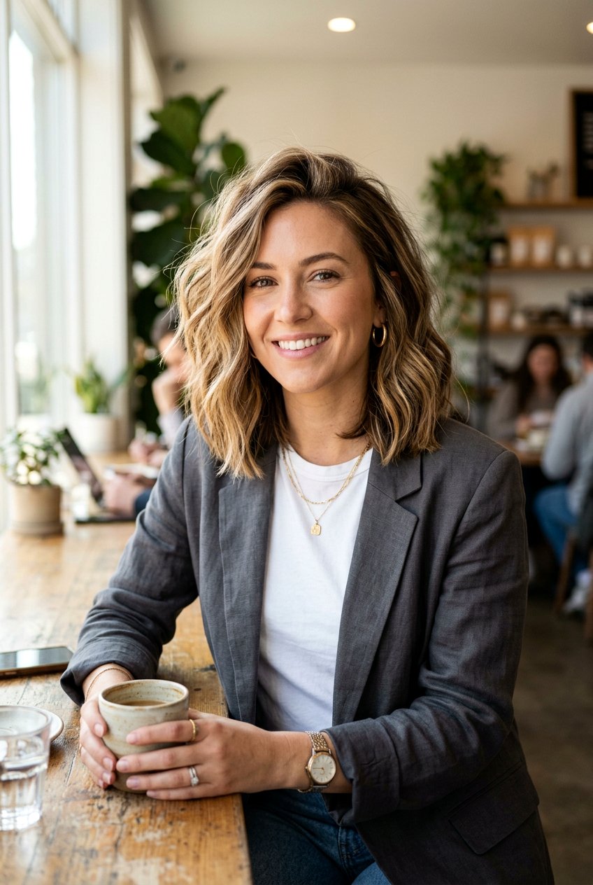 Lived In Bronde Lob Hair - 20 lived in bronde hair - 20 lived in bronde hair