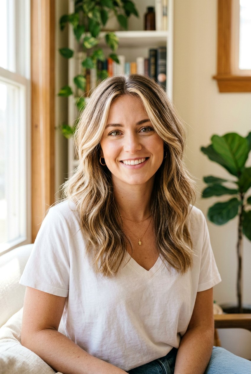 Lived In Bronde With Face Framing Layers - 20 lived in bronde hair - 20 lived in bronde hair