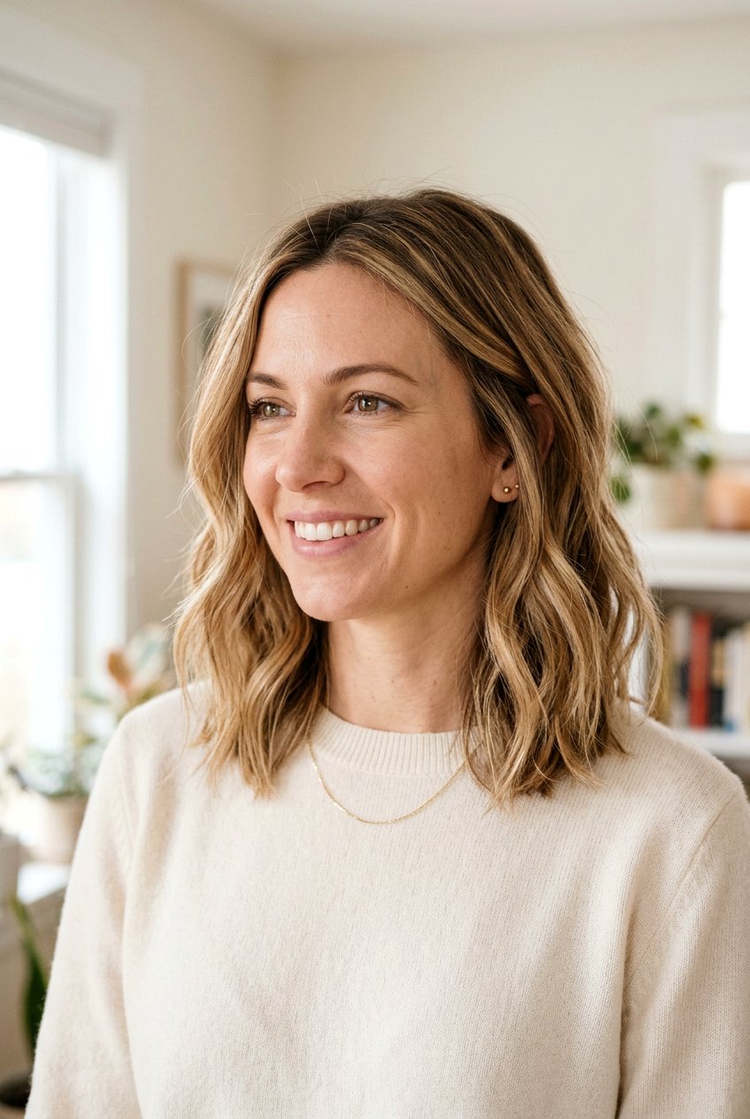 Lived In Caramel Blonde Lob - 20 lived in caramel blonde hair - 20 lived in caramel blonde hair