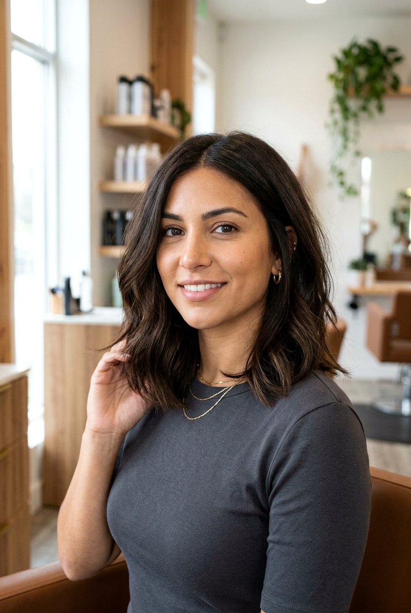 Lob For Thick Hair - 20 lob haircut for women - 20 lob haircut for women