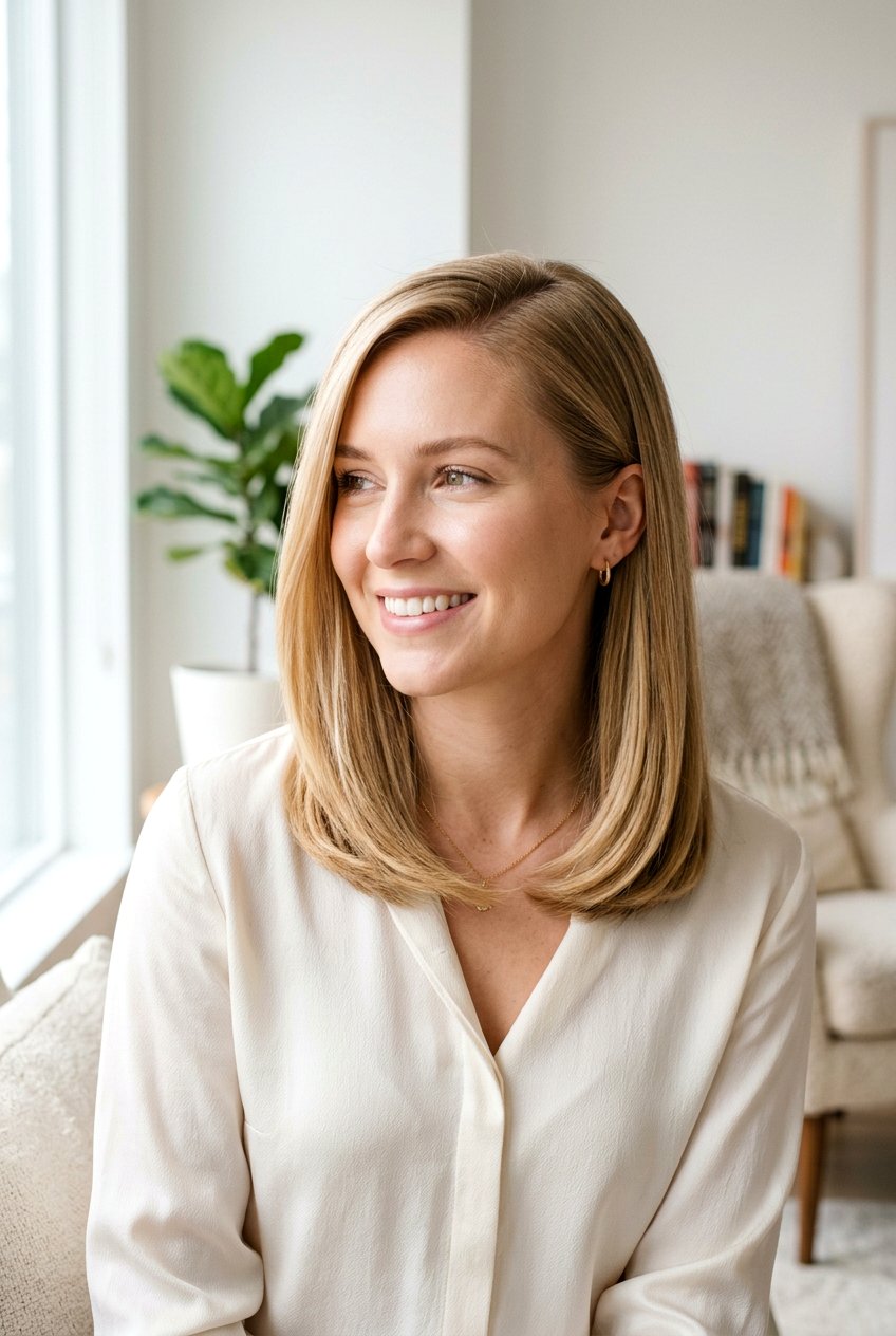 Lob Haircut With Side Part For Fine Hair - 20 lob haircut for fine hair - 20 lob haircut for fine hair