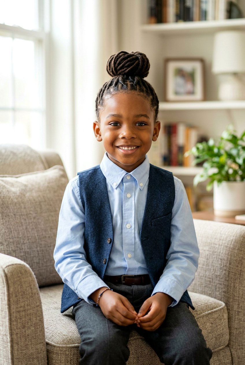 Loc Bun For Boys - 20 little boys loc ponytail styles - 20 little boys loc ponytail styles