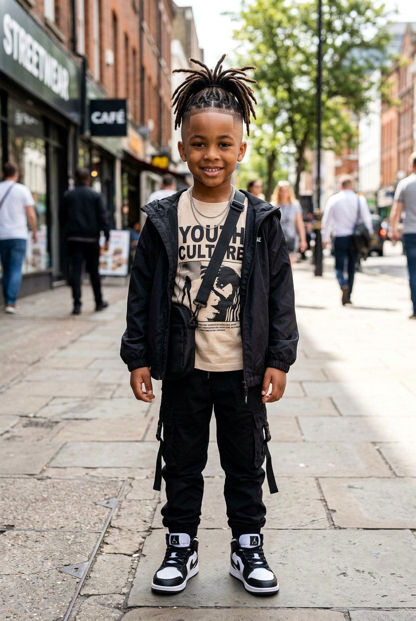 Loc Ponytail With Fade - 20 little boys loc ponytail styles - 20 little boys loc ponytail styles