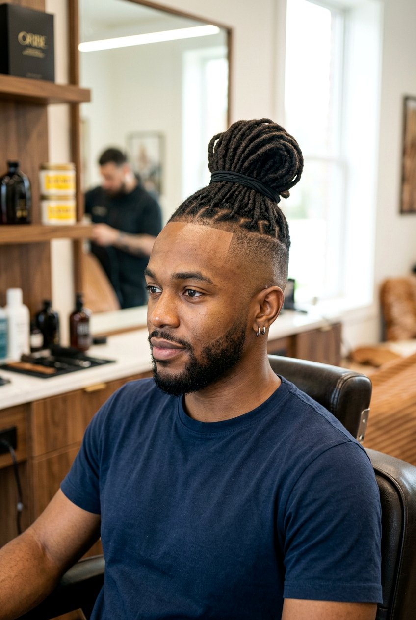 20 Impressive Loc Ponytail Hairstyles for Black Men Now