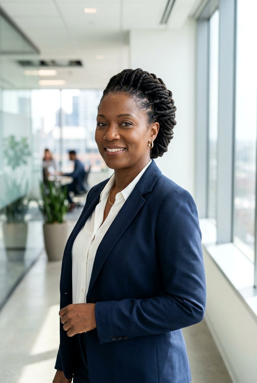 Locs French Roll - 20 black women classy updo hairstyles - 20 black women classy updo hairstyles