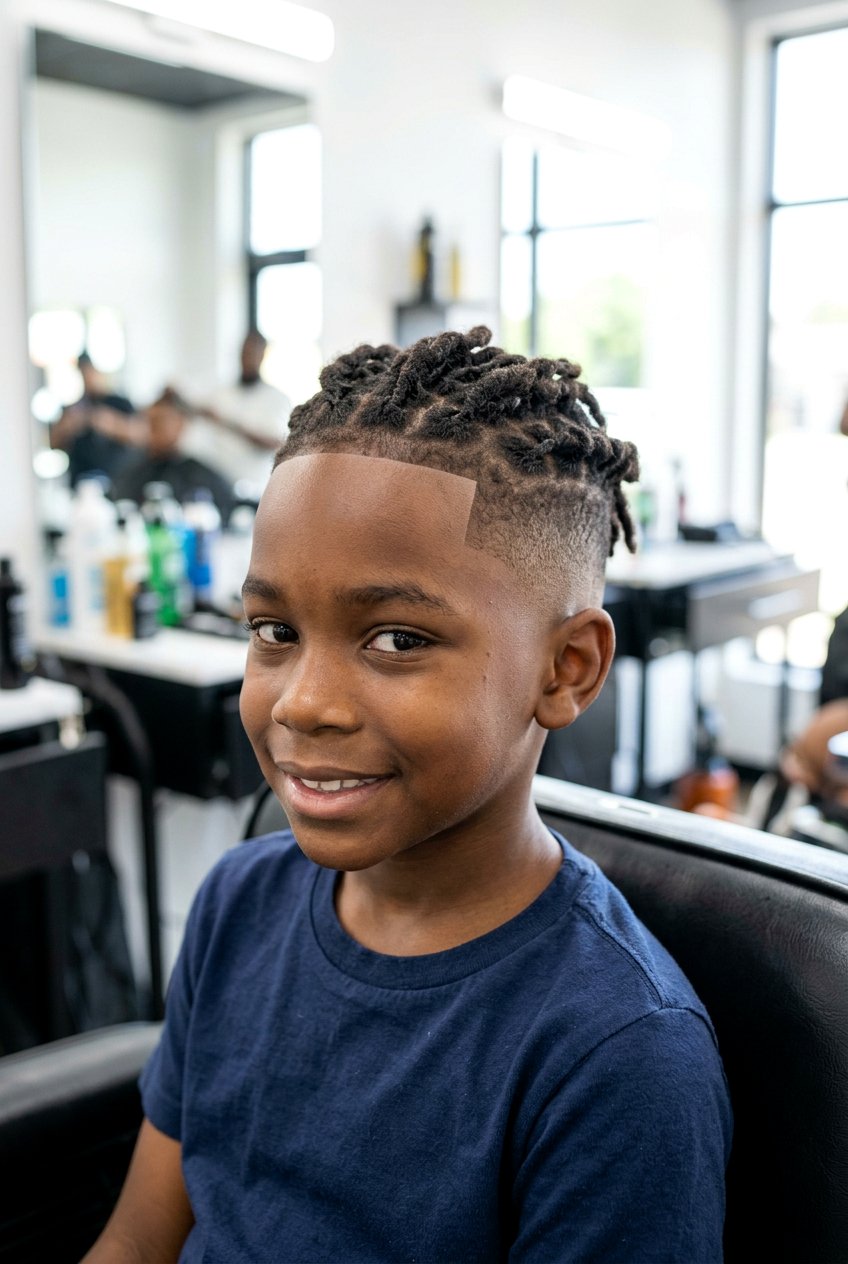 Locs With Fade Haircut For Black Boys - 20 loc styles for black boys - 20 loc styles for black boys
